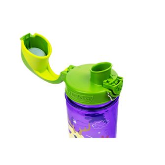 Дитяча пляшка для води Nalgene Kids Grip-n-Gulp Sustain 0,35 л фіолетовий шакал