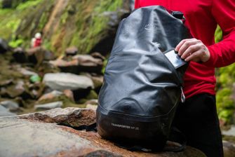 Міський рюкзак OSPREY TRANSPORTER ROLL TOP WATERPROOF 25, чорний