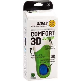 Устілки Sidas з підтримкою Comfort 3D Junior