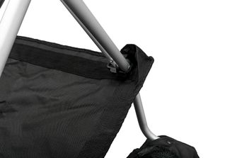BasicNature Comfort Подорожнє крісло чорне