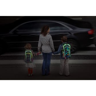 Рюкзак на колесах Bee Backpack Bee LED 30 л, різнокольоровий