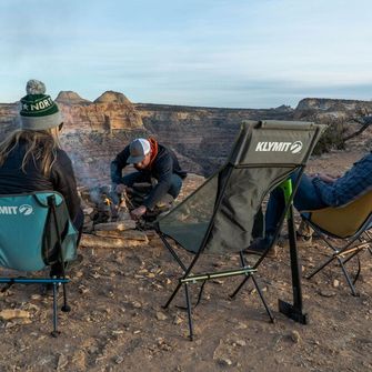 Кемпінговий стілець Klymit Ridgeline, сірий