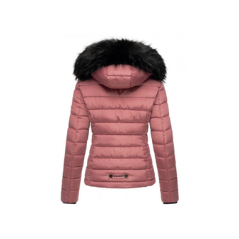 Жіноча зимова куртка Navahoo Miamor з капюшоном, темно-рожева