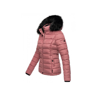 Жіноча зимова куртка Navahoo Miamor з капюшоном, темно-рожева