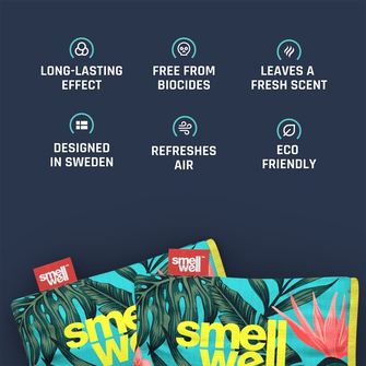 SmellWell Активний багатофункціональний дезодорант Тропічний блакитний
