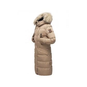 Жіноча зимова куртка Marikoo з капюшоном Schneesternchen, сіра