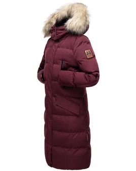 Жіноча зимова куртка Marikoo з капюшоном Schneesternchen, бордова