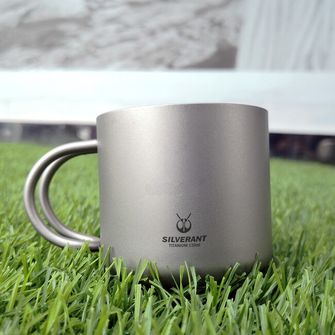 Кавова чашка Silverant Titanium з ручкою 110 мл