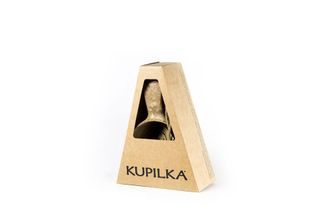 KUPILKA 21 Classic cup кружка з ложкою, червона