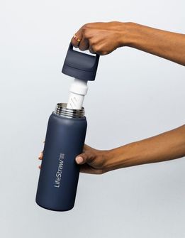 Фільтр-пляшка Lifestraw Go 2.0 з нержавіючої сталі 1л, біла