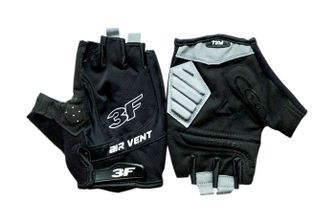 3F Vision Велосипедні рукавички з вентиляційним отвором, чорні