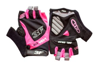 3F Vision Велосипедні рукавички Вентиляційний отвір, рожеві