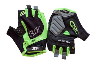 3F Vision Велосипедні рукавички з вентиляційним отвором, зелені