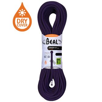 Мотузка для лазіння Joker Unicore 9,1 мм, фіолетова 60 м