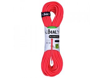 Мотузка для лазіння Beal Wall School Unicore 10.2 мм, червона 200 м