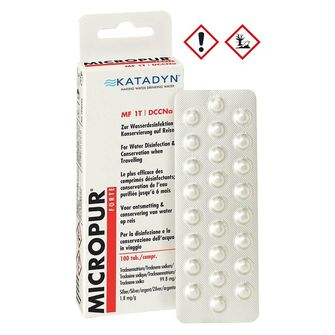 Katadyn Консервант питної води Katadyn Micropur Forte MF 1T, 100 таблеток